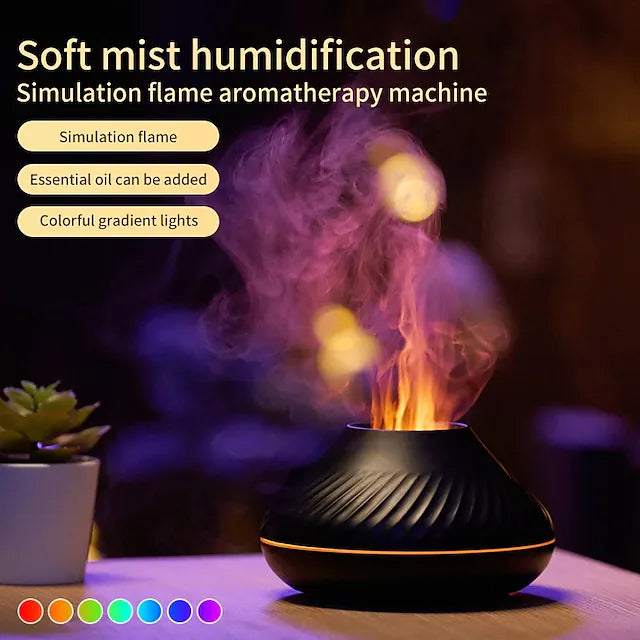Skorter | Colorful Flame Aromatherapy Machine