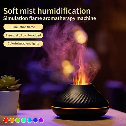 Skorter | Colorful Flame Aromatherapy Machine