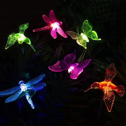 Skorter | Solar-LED-Garden Lights "Colorful Flies"