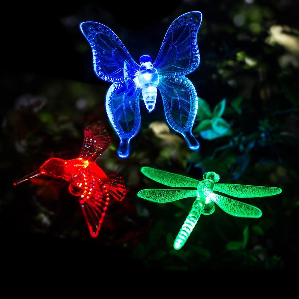 Skorter | Solar-LED-Garden Lights "Colorful Flies"