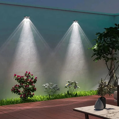 Skorter | Solar Fence Lights Outdoor Waterproof LED Wall Lamps