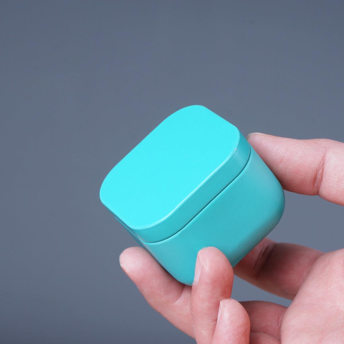 Skorter | Colorful storage box | Small metal tea, candy, pill container