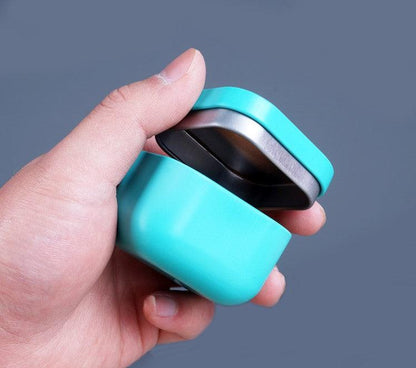 Skorter | Colorful storage box | Small metal tea, candy, pill container