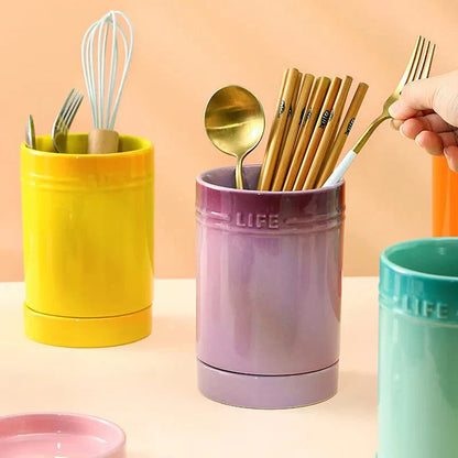 Skorter | Colorful Kitchen Utensil Organizer made of Ceramic