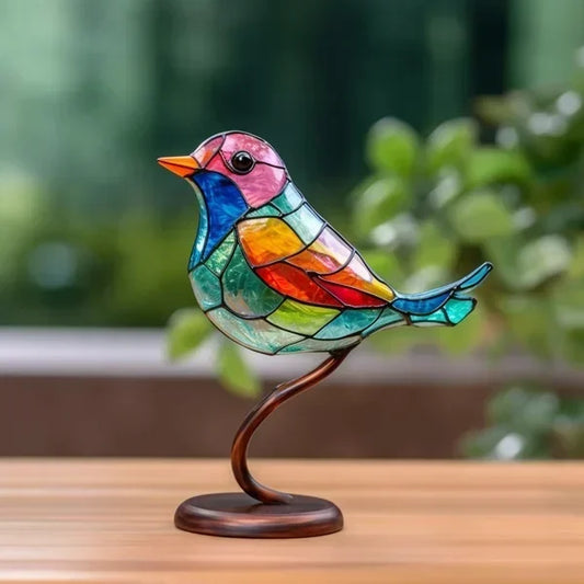 Skorter | Coloured Glass Birds for Chic Interior Design - ChicGlass Birds