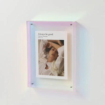 Skorter | Colored transparent acrylic picture frame