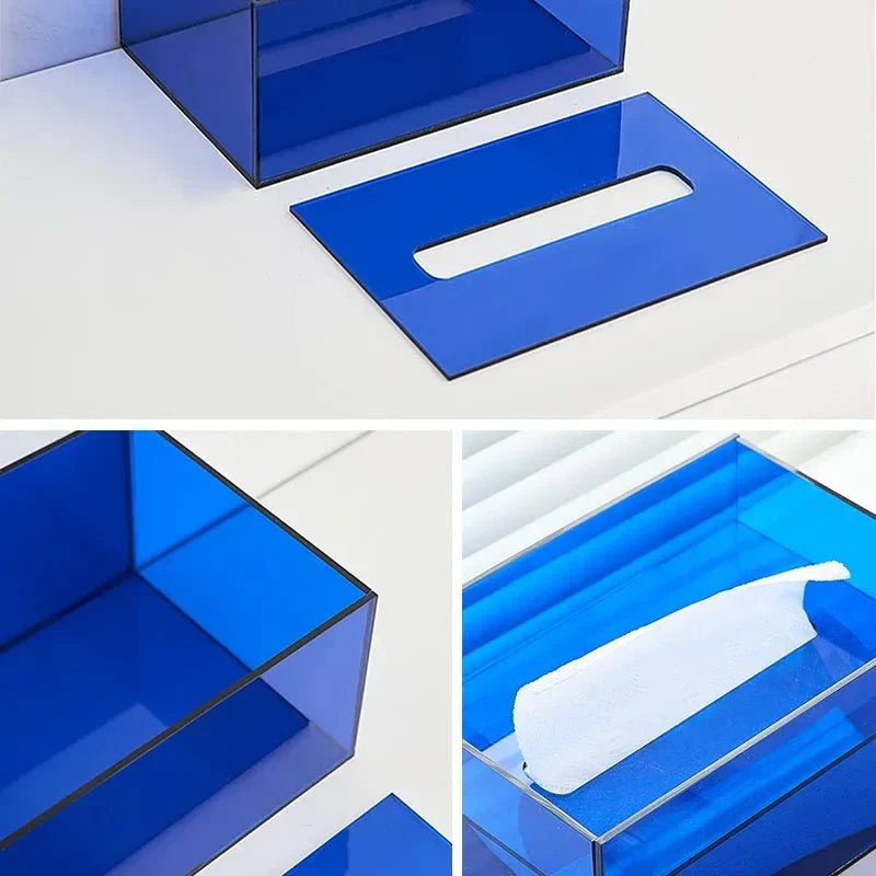 Skorter | Colorful Tissue Box Holder made of Acrylic