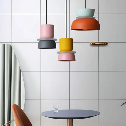 Skorter | Colourful and Trendy Macaron LED Pendant Light - VividGlow