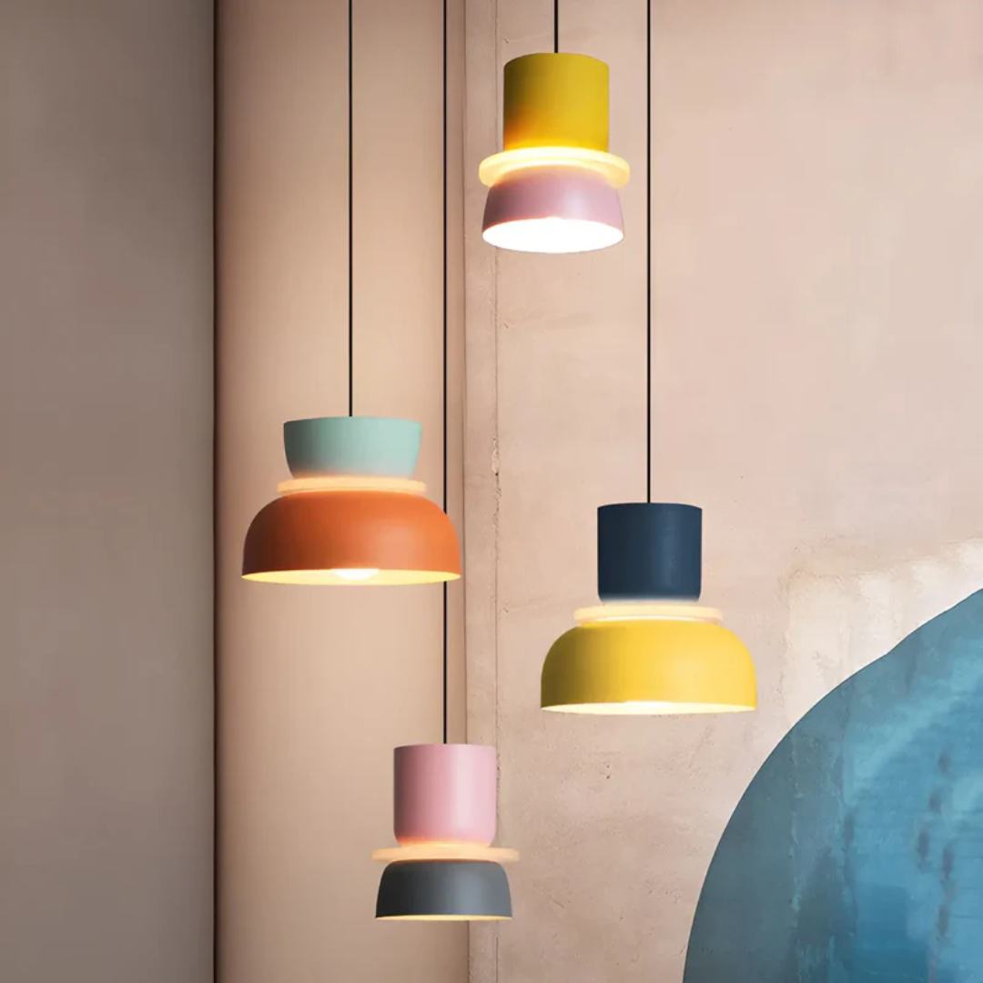 Skorter | Colourful and Trendy Macaron LED Pendant Light - VividGlow