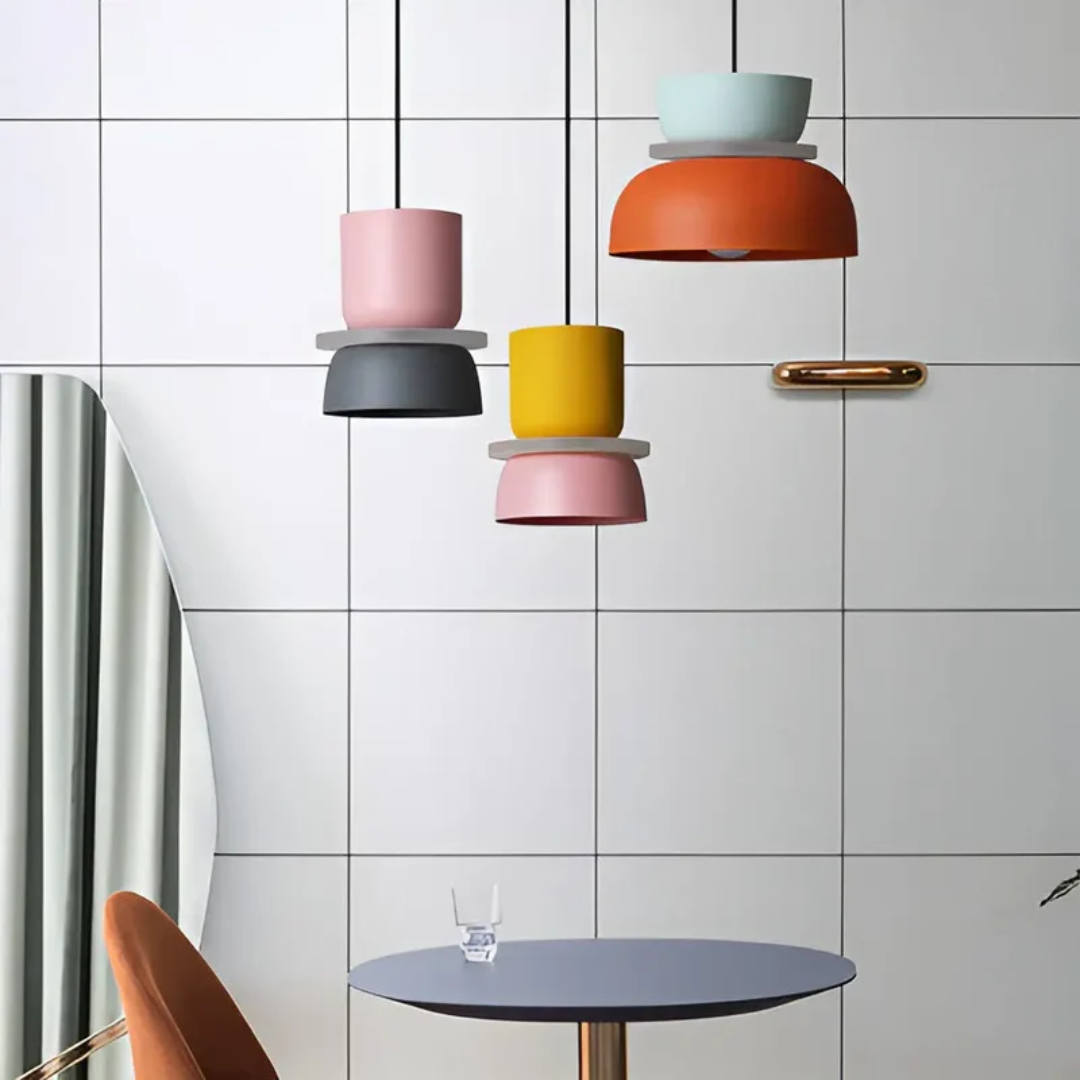 Skorter | Colourful and Trendy Macaron LED Pendant Light - VividGlow