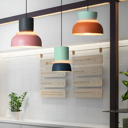 Skorter | Colourful and Trendy Macaron LED Pendant Light - VividGlow