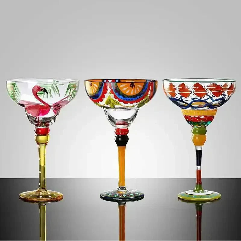 Skorter | Colorful Margarita Cocktail Glass