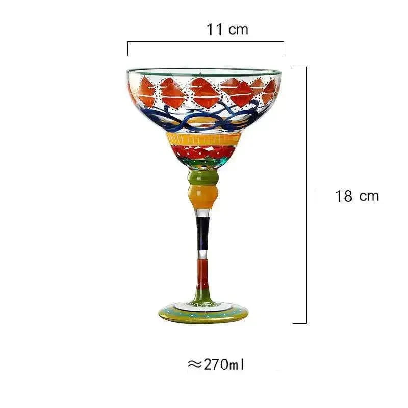 Skorter | Colorful Margarita Cocktail Glass