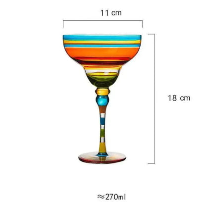 Skorter | Colorful Margarita Cocktail Glass