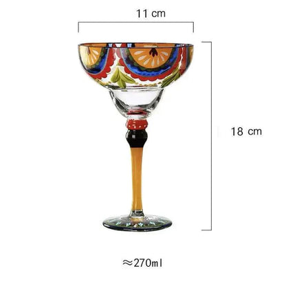 Skorter | Colorful Margarita Cocktail Glass