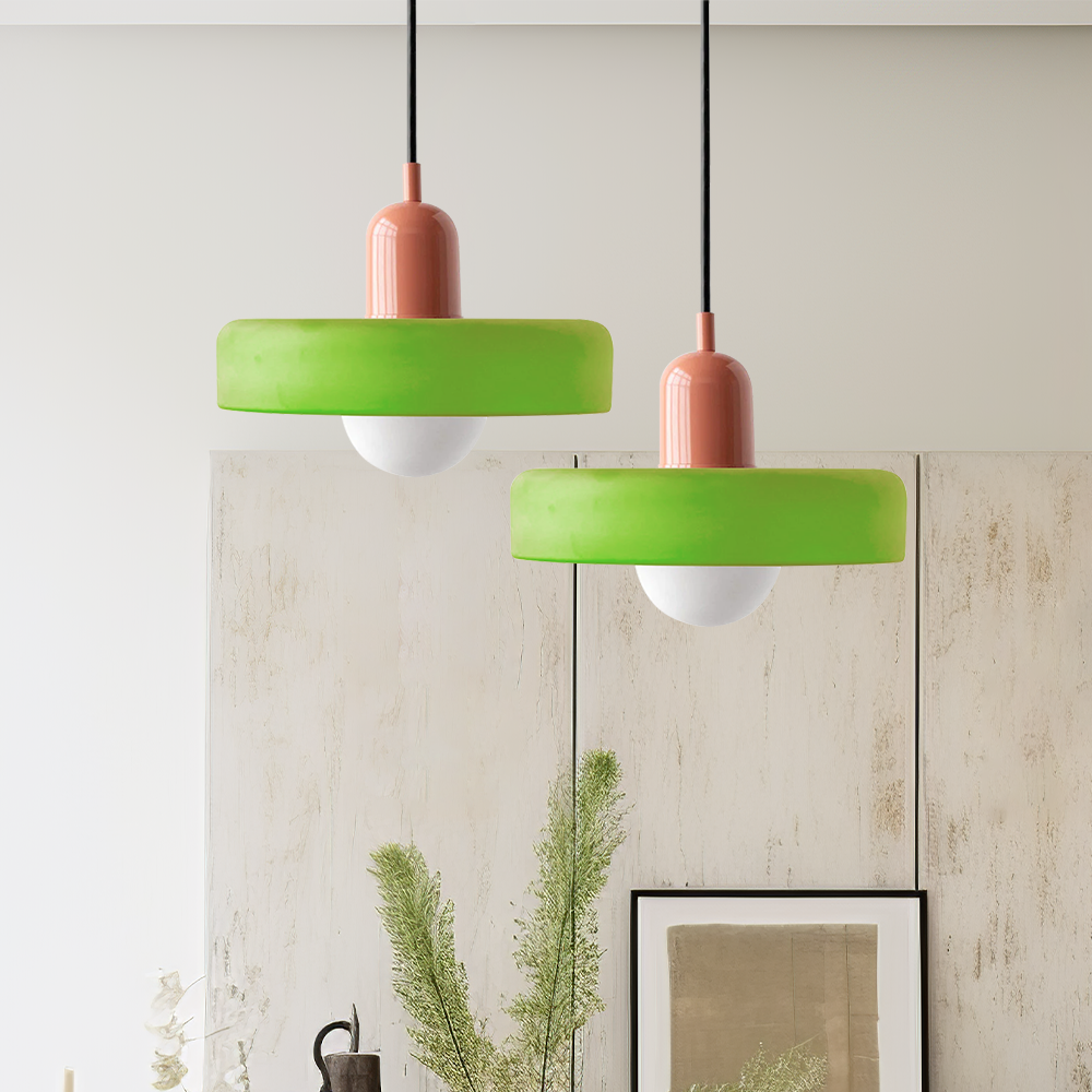 Skorter | Colourful Pendant Lamp in Bauhaus Style - StiloGlas