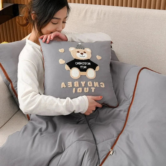 Skorter | Comfort pillow | 2 in 1 Foldable Pillow Blanket