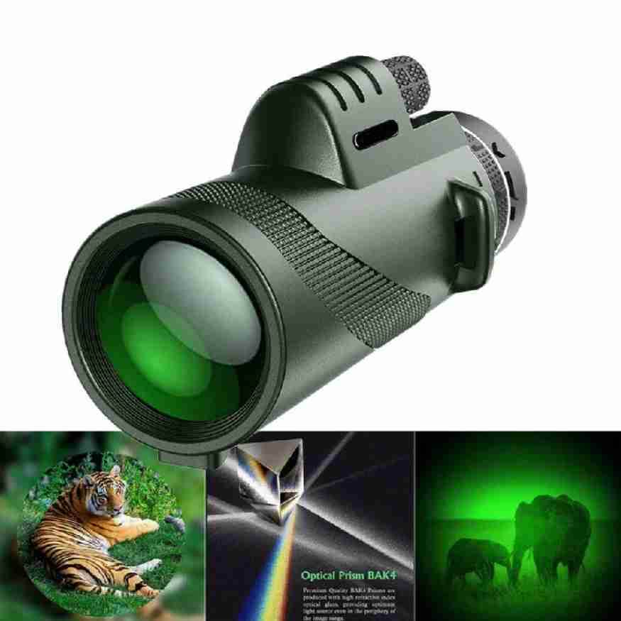 Skorter | Compact 600x Ultra-Zoom Monocular | HD Lens, Lightweight & Perfect for Hiking, Birdwatching, and Sports Events