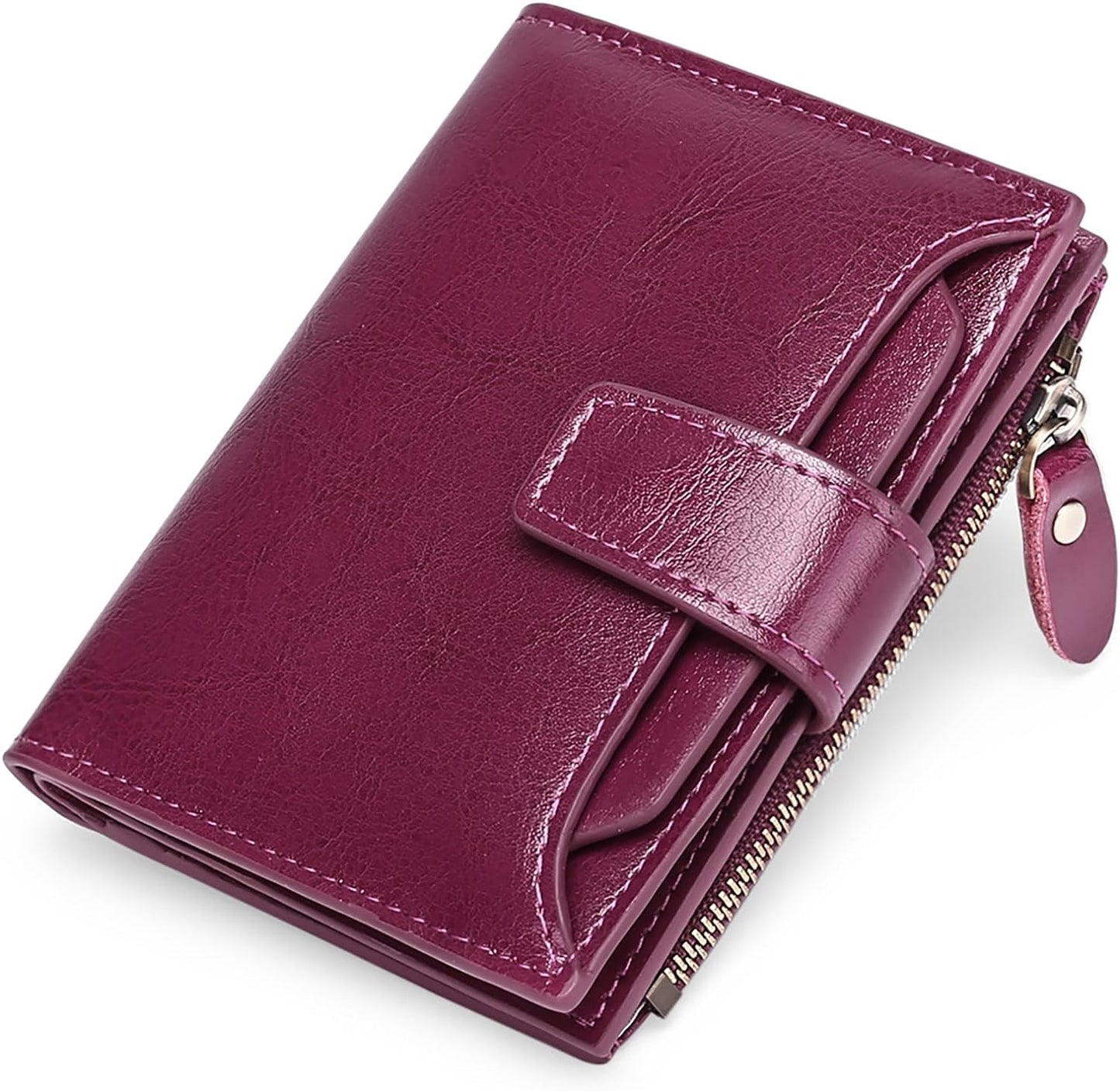 Skorter | Compact Genuine Leather RFID Blocking Multi-Functional Wallet