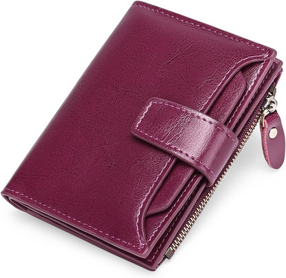 Skorter | Compact Genuine Leather RFID Blocking Multi-Functional Wallet