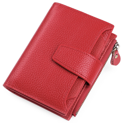 Skorter | Compact Genuine Leather RFID Blocking Multi-Functional Wallet