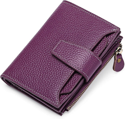 Skorter | Compact Genuine Leather RFID Blocking Multi-Functional Wallet