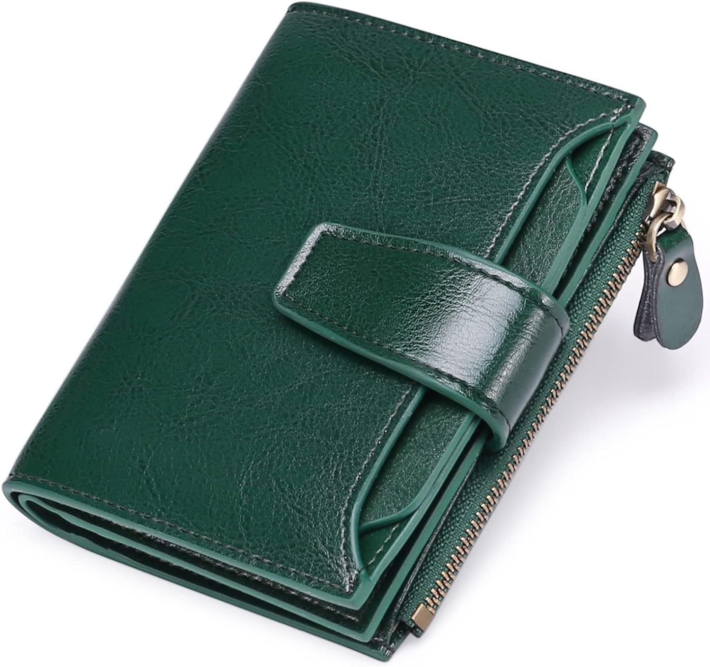 Skorter | Compact Genuine Leather RFID Blocking Multi-Functional Wallet