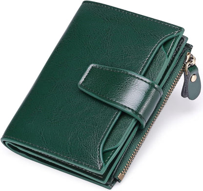 Skorter | Compact Genuine Leather RFID Blocking Multi-Functional Wallet
