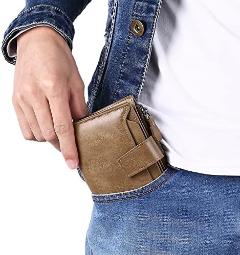 Skorter | Compact Genuine Leather RFID Blocking Multi-Functional Wallet