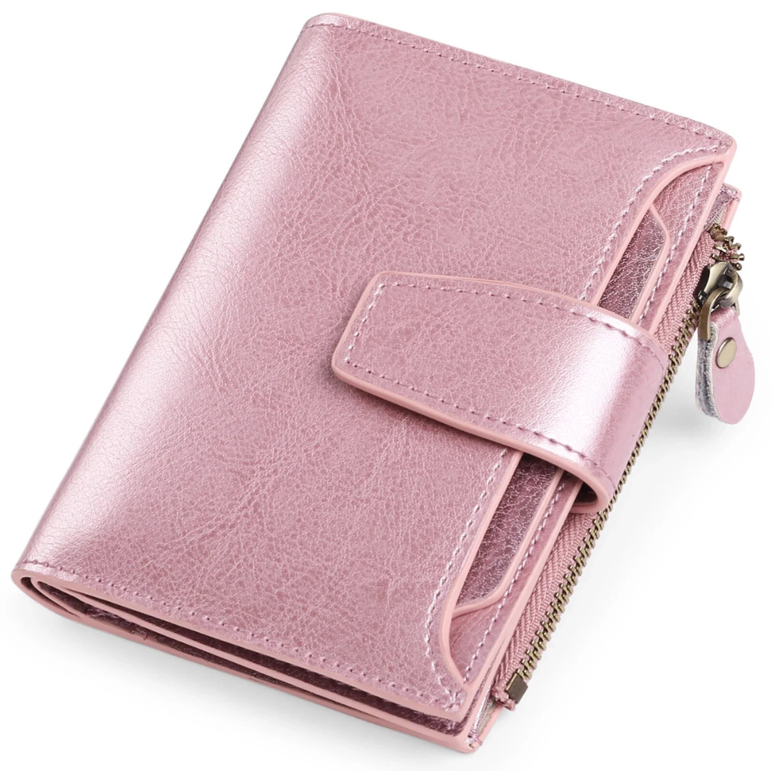 Skorter | Compact Genuine Leather RFID Blocking Multi-Functional Wallet