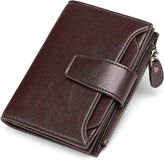 Skorter | Compact Genuine Leather RFID Blocking Multi-Functional Wallet