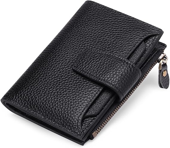 Skorter | Compact Genuine Leather RFID Blocking Multi-Functional Wallet