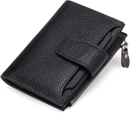 Skorter | Compact Genuine Leather RFID Blocking Multi-Functional Wallet
