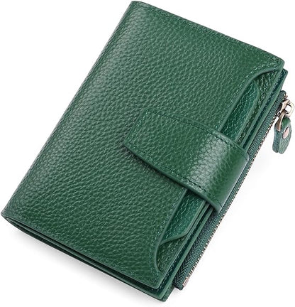 Skorter | Compact Genuine Leather RFID Blocking Multi-Functional Wallet