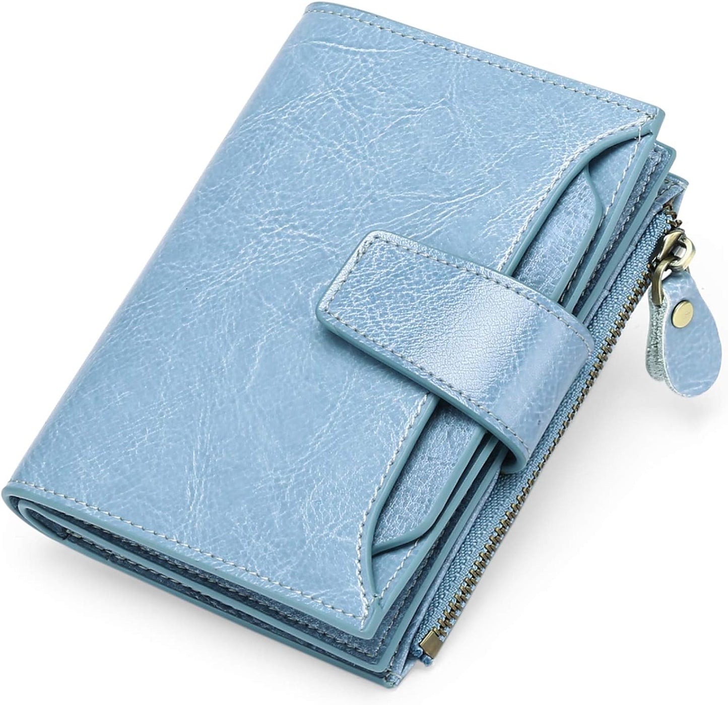 Skorter | Compact Genuine Leather RFID Blocking Multi-Functional Wallet