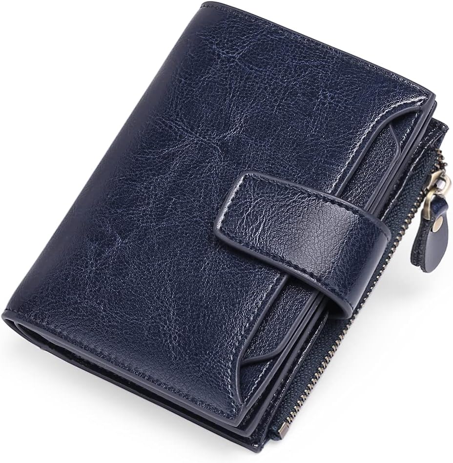 Skorter | Compact Genuine Leather RFID Blocking Multi-Functional Wallet