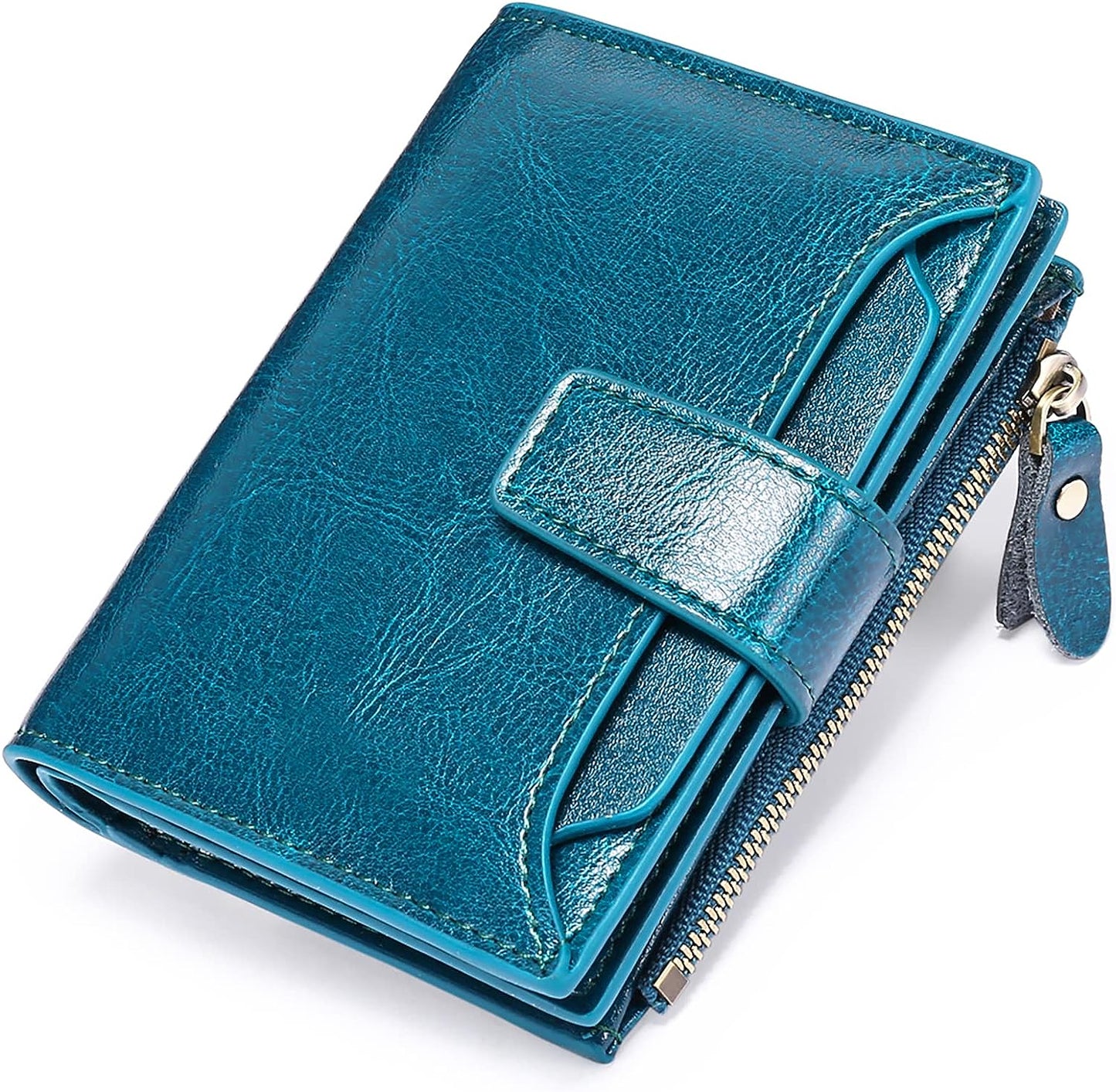 Skorter | Compact Genuine Leather RFID Blocking Multi-Functional Wallet