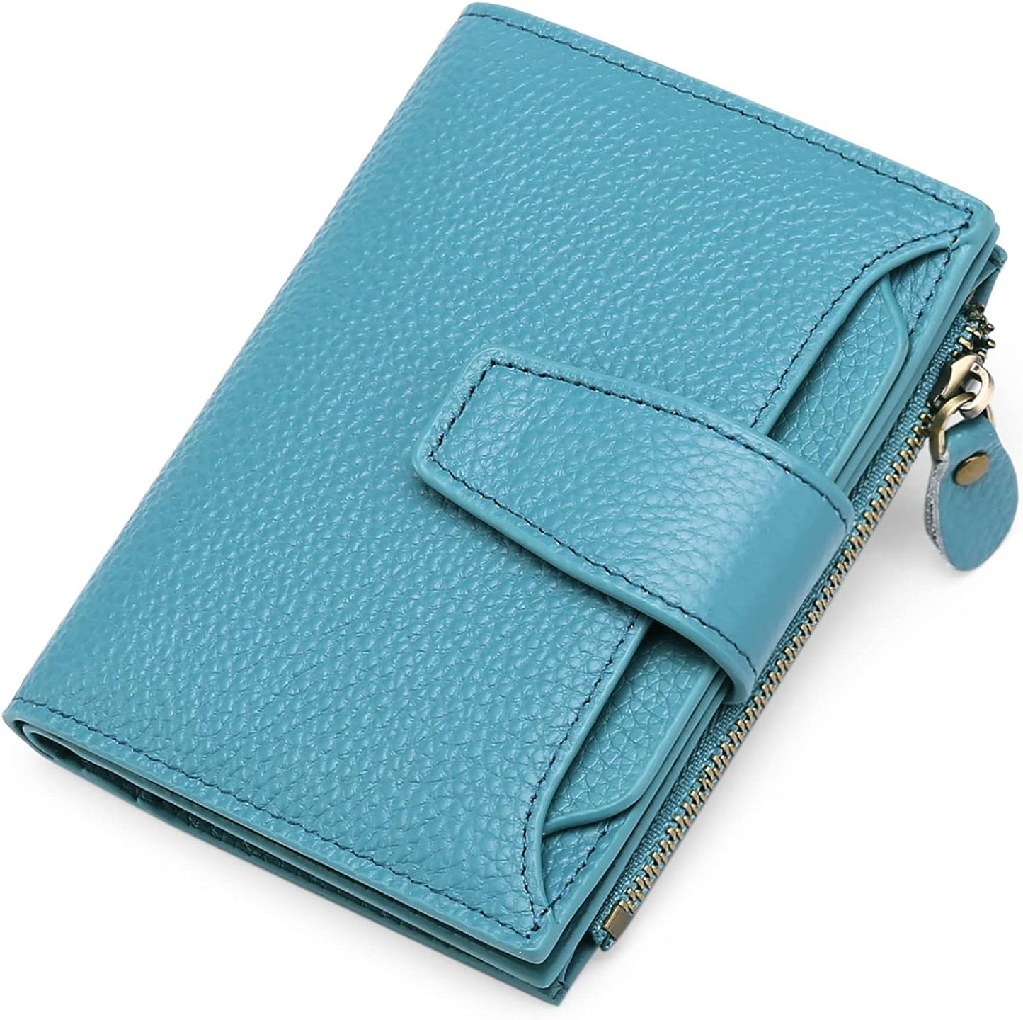 Skorter | Compact Genuine Leather RFID Blocking Multi-Functional Wallet