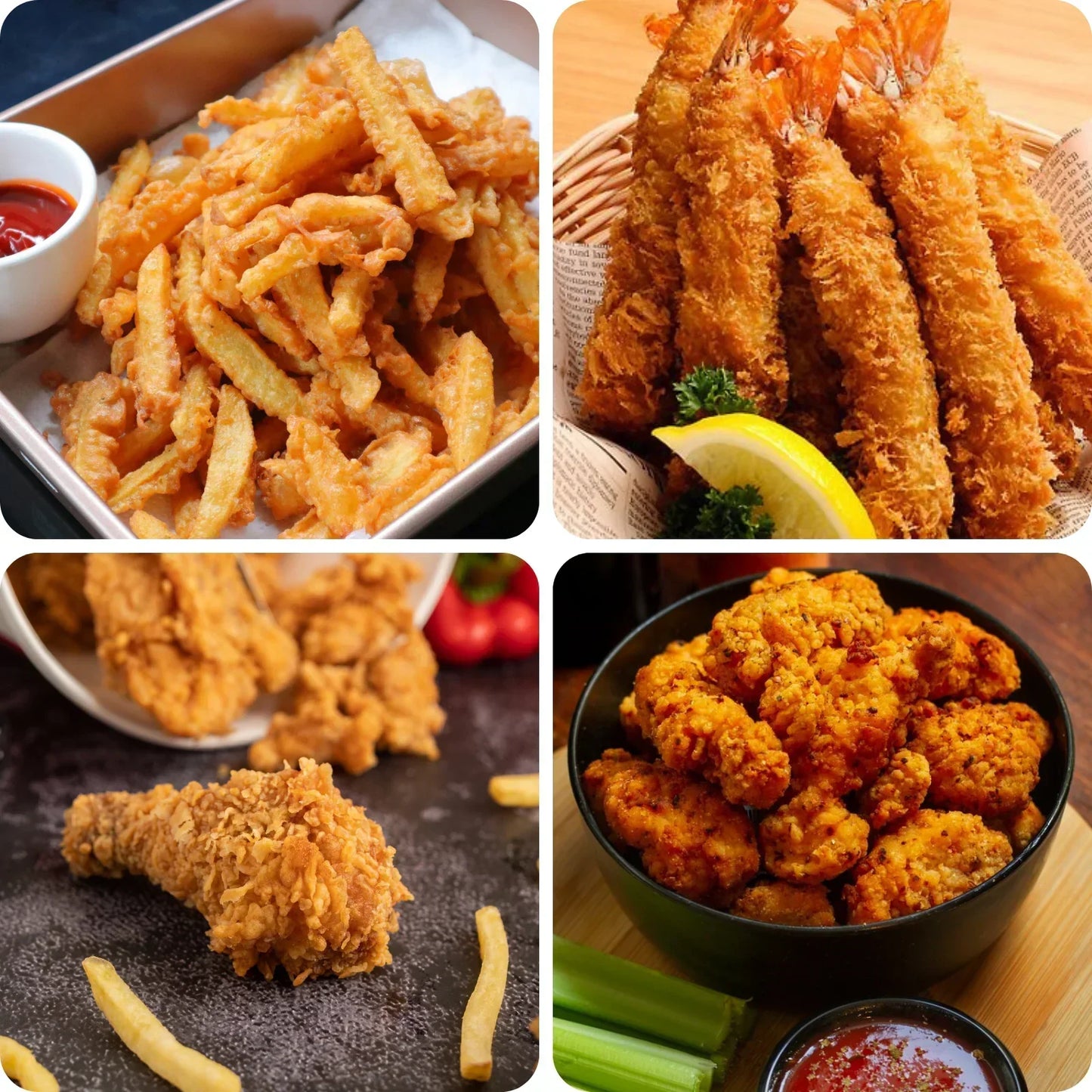 Skorter | Compact Round Deep Fryer - SnackMaster Pro