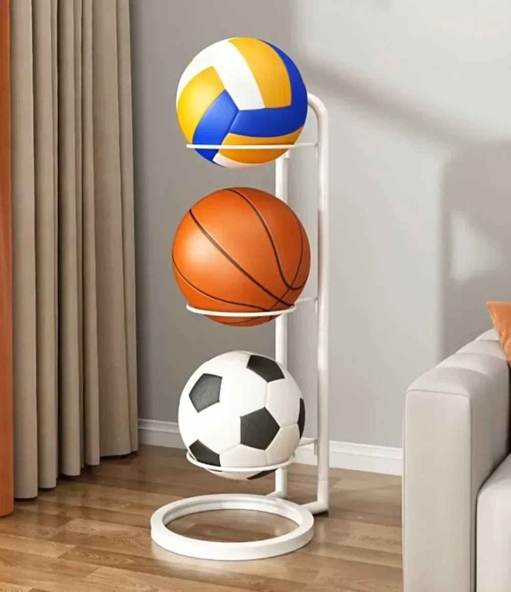 Skorter | Compact Storage Rack for Sports Balls and Accessories - BallRack Pro