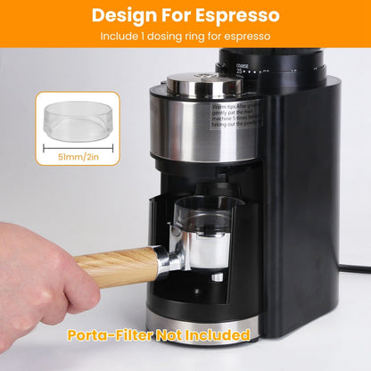 Skorter | Conical Drill Coffee Bean Electric Grinder with 25 Grind Settings