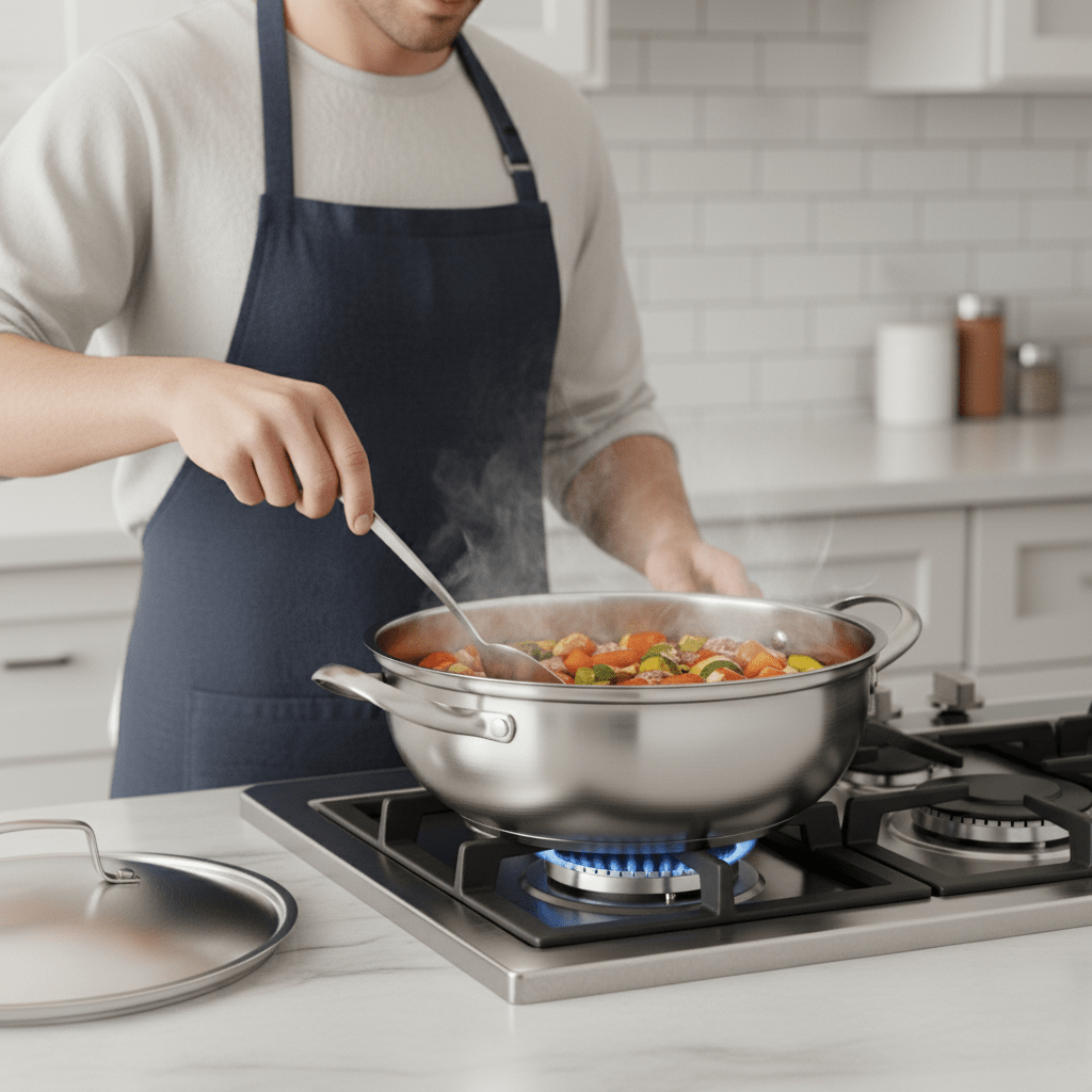Skorter | CookSphere – Premium 26 cm Stainless Pot for All Heat Sources