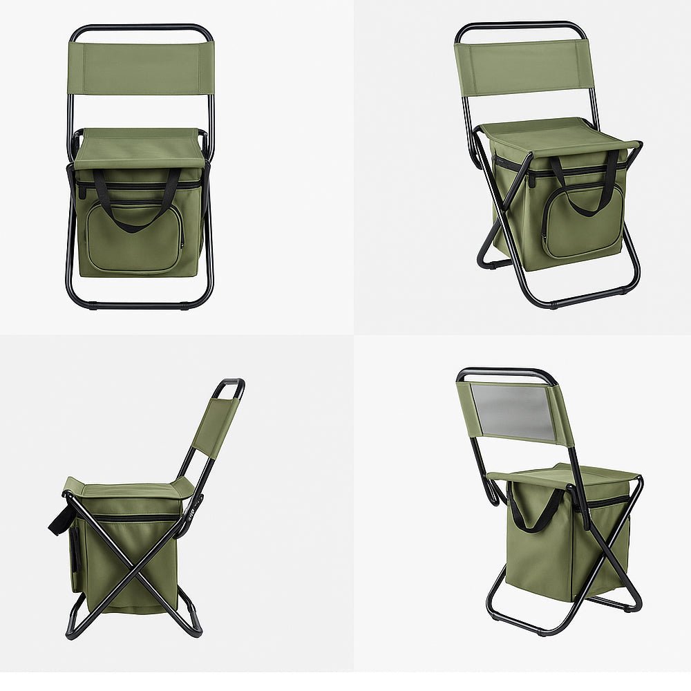 Skorter | Coolcamp Chair – Foldable Outdoor Chair with Built-In Cooler and Storage