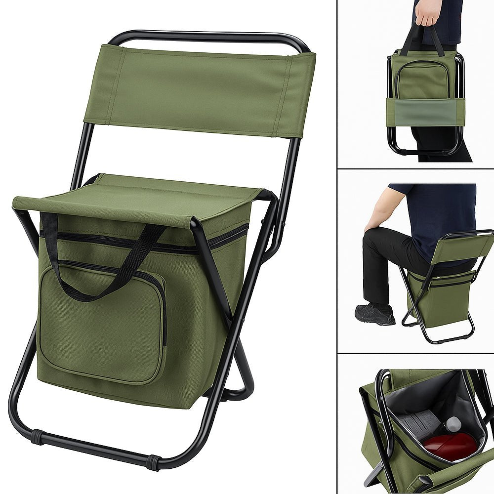 Skorter | Coolcamp Chair – Foldable Outdoor Chair with Built-In Cooler and Storage