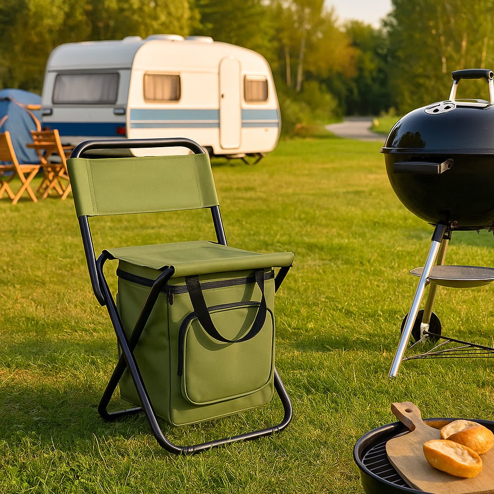 Skorter | Coolcamp Chair – Foldable Outdoor Chair with Built-In Cooler and Storage