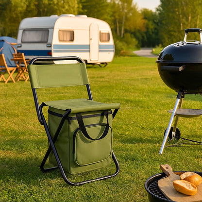 Skorter | Coolcamp Chair – Foldable Outdoor Chair with Built-In Cooler and Storage