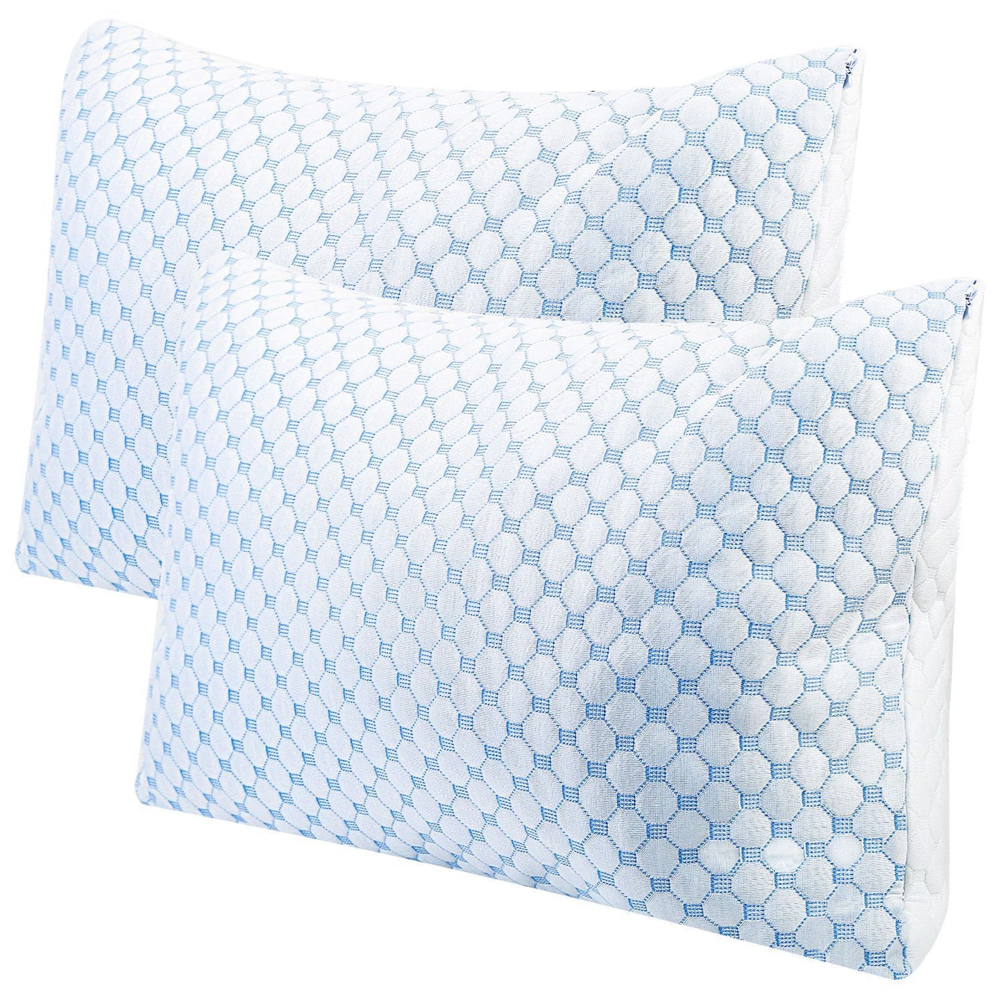Skorter | Cooling Element Memory Foam Pillow Ventilated with Cooling Element Infused Memory Foam