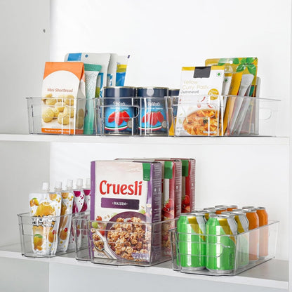Skorter | COOLORGANIZE – Transparent Refrigerator Storage Bins for Clutter-Free Kitchen