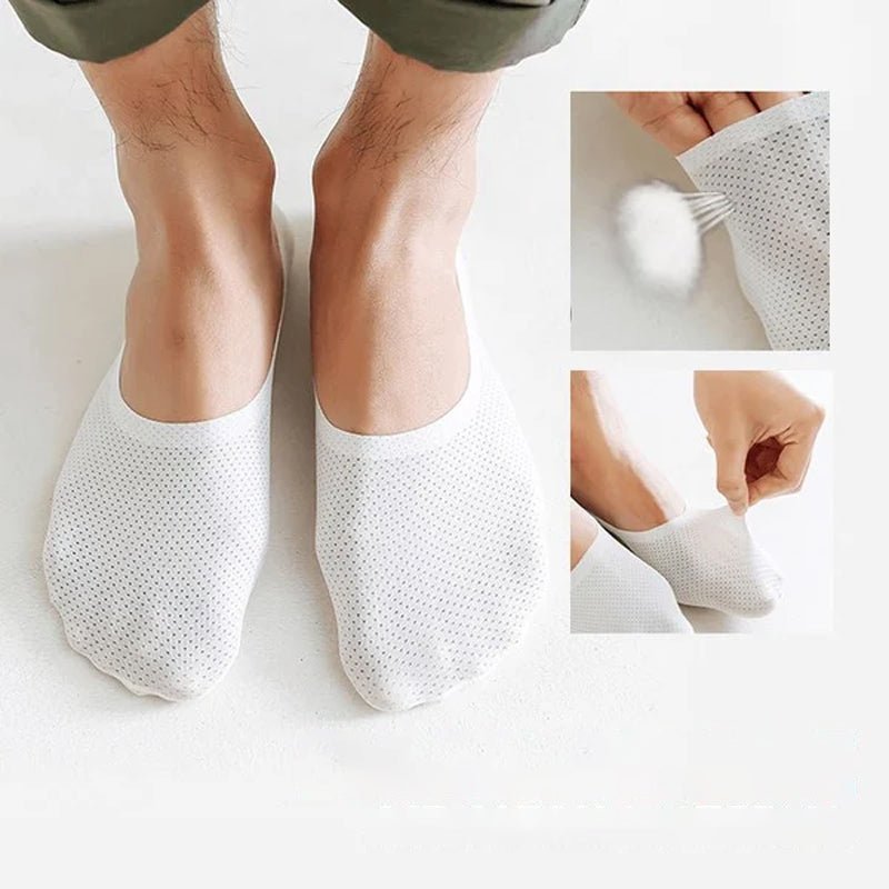 Skorter | COOLSTEP – Breathable Ice Silk Socks for All-Day Cooling Comfort