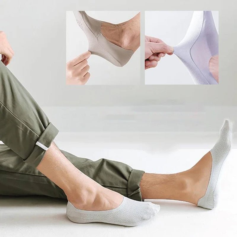 Skorter | COOLSTEP – Breathable Ice Silk Socks for All-Day Cooling Comfort